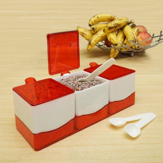 Chilleez Spice Case-3x1 - spicy box for kitchen - Masala box