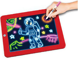 Magic Pad Drawing Board-Kids Educational and Fun Toy High Quality LED writing board for kids Digital Writing board
