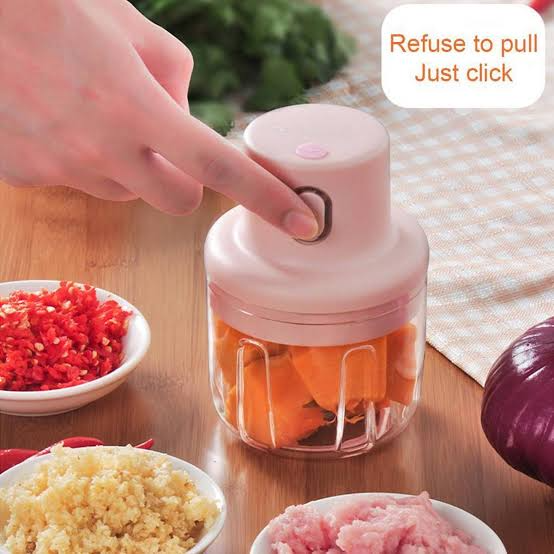 Rechargeable Garlic Food Chopper LARGE - MS