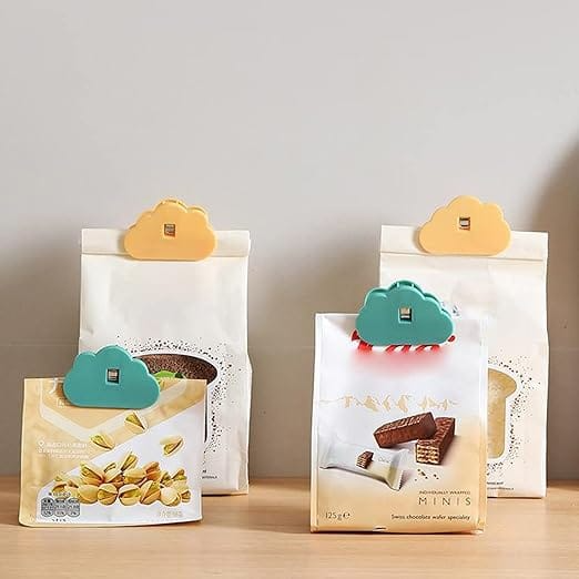 Food Bag Sealing Clip Moisture Proof Easy Clean Candy Bag Sealing Bag Clamp