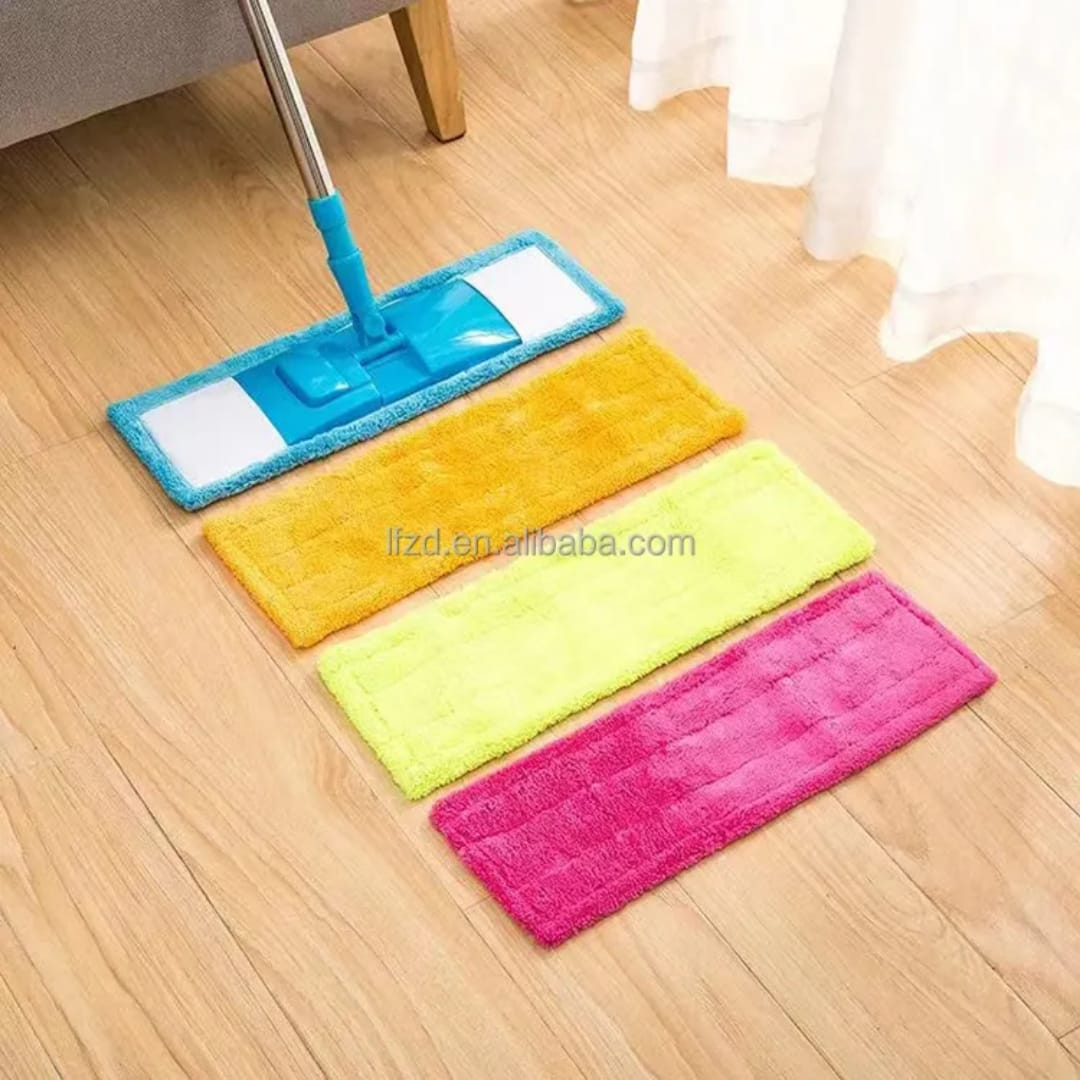 Mop - Floor Cleaner, Home Cleaning Supply, Flat Mop, Microfiber, Wet & Dry Mop