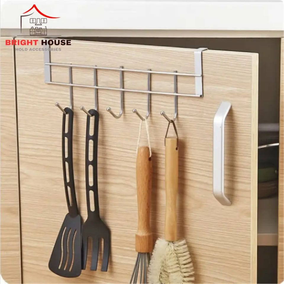 Kitchen Cabinet Door Hooks Multifunctional Hat Bag Towel Hanger over the door Hooks for Hanging Rack Bathroom Organizer 5 hooks Kitchen Cabinet Door Hooks Multifunctional Hat Bag Towel Hanger over the door Hooks for Hanging Rack Bathroom Organizer 5 hooks