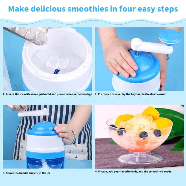 Manual Portable Hand Ice Crusher
