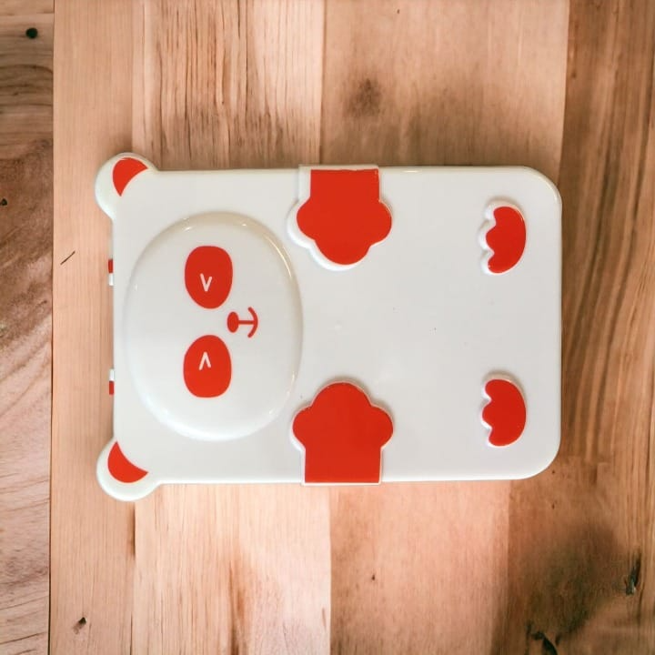 Panda Print Kids Plastic Lunch Box