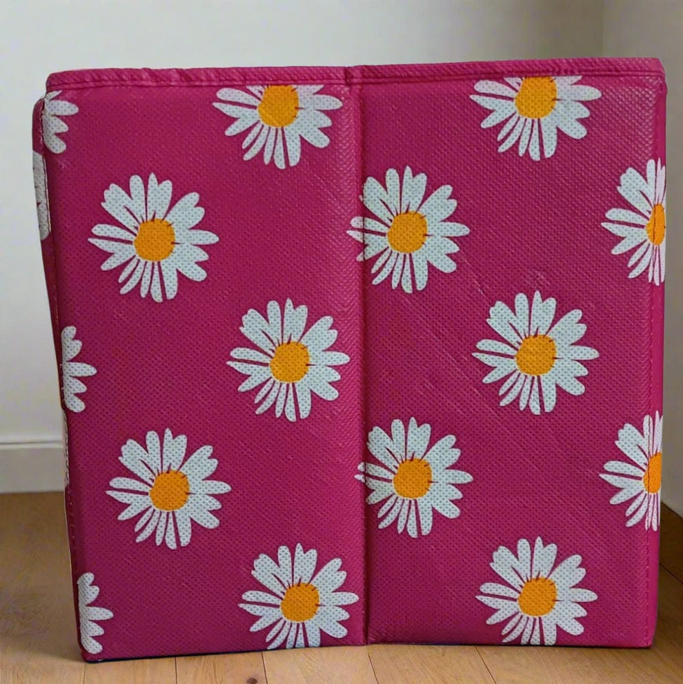 Foldable Cube Storage Box Size : 24cm X 23cm X 22cm