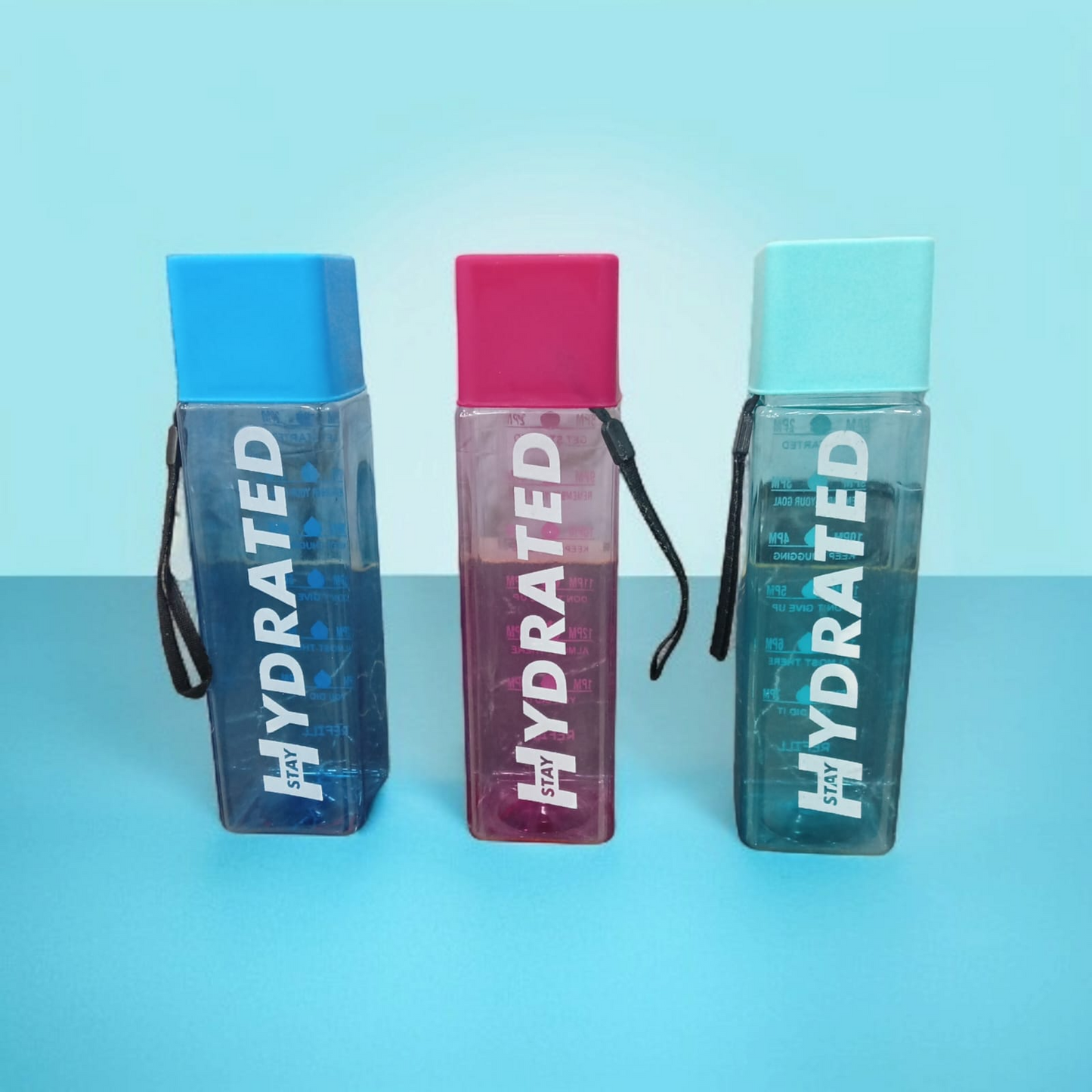 High-Quality - 800ml Approx Transparent BPA-Free Plastic Water Bottle for Safe Drinking, Portable & Eco-Friendly Design