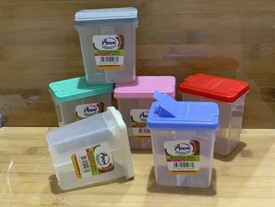 Salt And Pepper Shaker 2 In 1 Container Salt And Pepper Shaker 2 In 1 Container