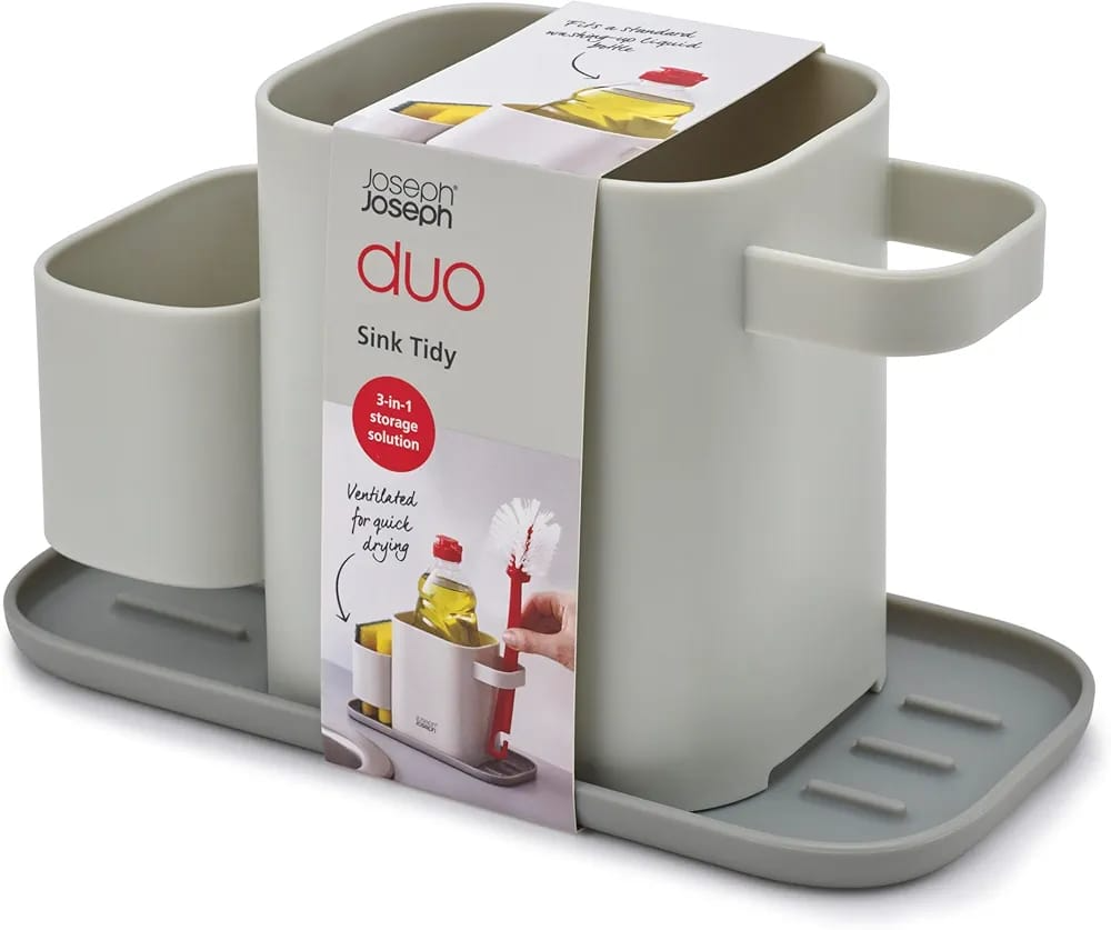 Perfect Compact Sink Organizer with Sponge Holder