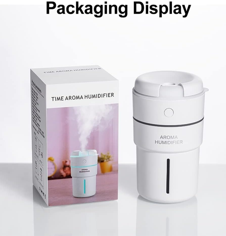 USB Rechargeable Air Humidifier Lamp