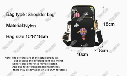 New Arrival Crobody Phone Wallet For Women Solid Color Waterproof Handbag Multi Zipper Bag Multi Zipper Hand Bag