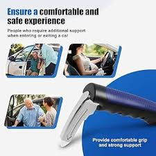 Car Handle, 2026 New Multifunctional The Auto Cane Car Grab Handle, 3 in 1 Car Door Handles for Elderly, Senior Safe Car Handle Assist for Elderly Car Door Handle(2PCS-A)