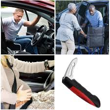 Car Handle, 2026 New Multifunctional The Auto Cane Car Grab Handle, 3 in 1 Car Door Handles for Elderly, Senior Safe Car Handle Assist for Elderly Car Door Handle(2PCS-A)