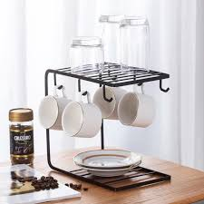 Cup Stand, Coffee Cup Organizer,Cup holder for kitchen, cup rack, mug organizer, kitchen accessories rack