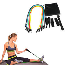 Adjustable Chest Expander 5 Ropes Resistance Exercise System Bands Strength Trainer for Home Gym Muscle Training Exerciser