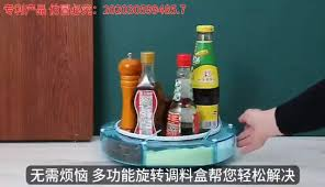 Kitchen Multifunctional Kitchen Spice Rack Rotating Spice Rack for Storing Spices