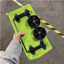 Portable Shopping Trolley Bag Foldable Pull Cart