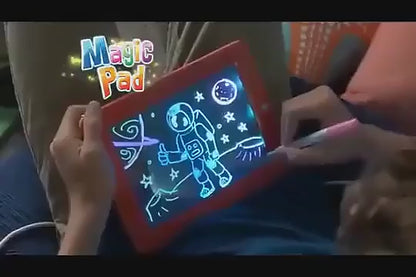 Magic Pad Drawing Board-Kids Educational and Fun Toy High Quality LED writing board for kids Digital Writing board
