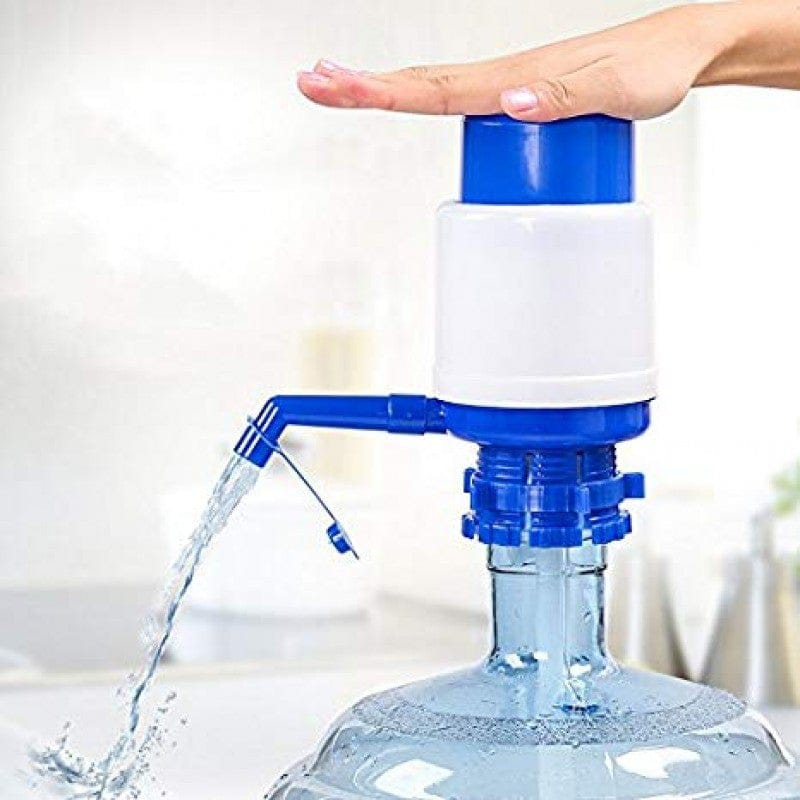Manual Water Bottle Pump, Easy Drinking Water Pump, Easy Portable Manual Hand Press Dispenser Water Pump for Universal 2-5 Gallon Bottle Coolers