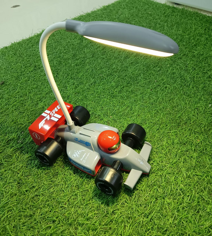 Cute Mini Unique Style F1 Car Shape Table Lamp  Random Colours