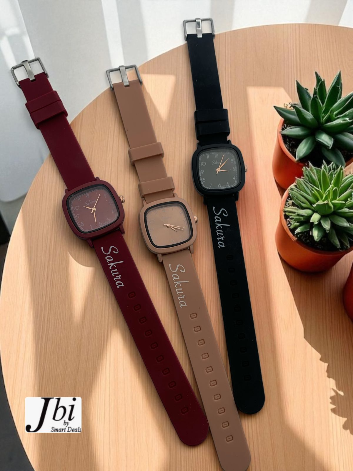 square silicone casual watch female junior high school student ins Mori College wind test trial