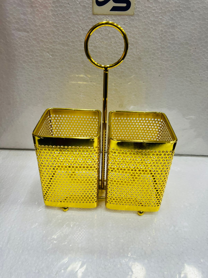 GOLDEN SPOON HOLDER (UTENSILS RACK)