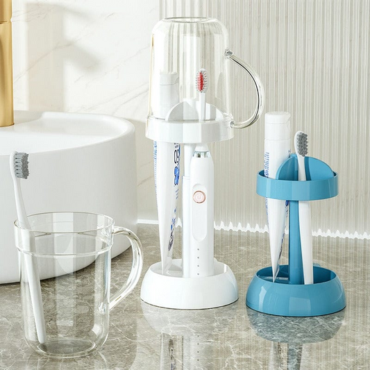 Toothbrush Container Moisture Proof Household Mouthwash Cup Set