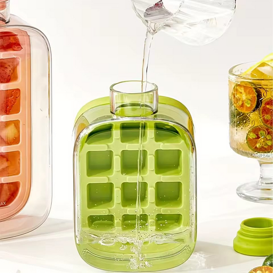 Two-in-one Ice Cube Maker Ice Ball Maker Multifunctional Kettle Ice Cube Mold Cold Drink Bottle Quick Freezer Kitchen Bar Access