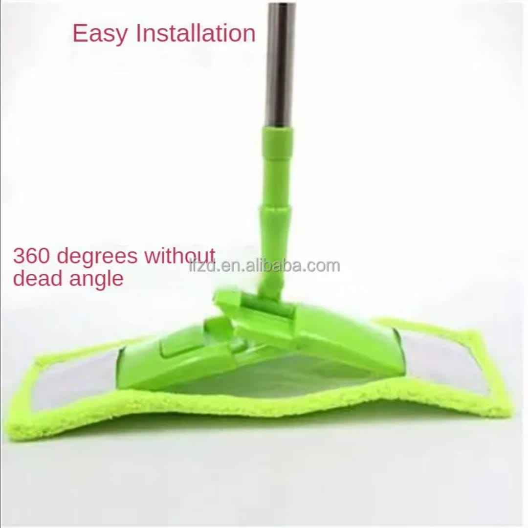 Mop - Floor Cleaner, Home Cleaning Supply, Flat Mop, Microfiber, Wet & Dry Mop