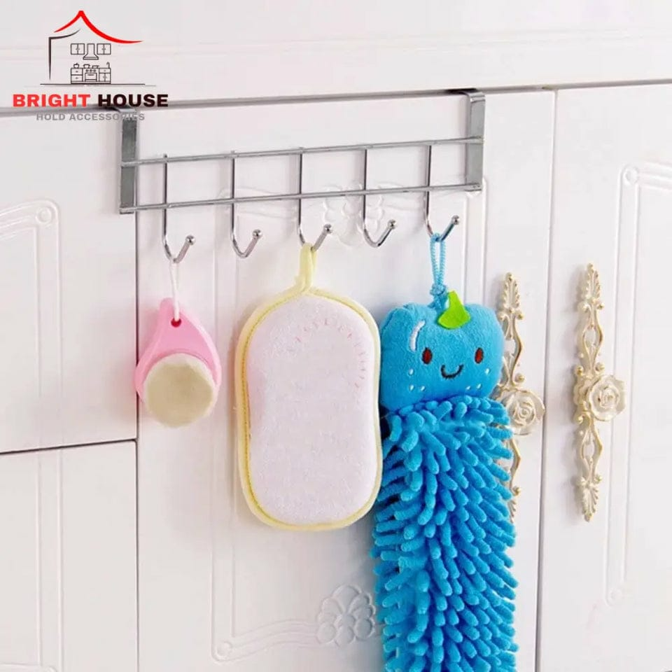 Kitchen Cabinet Door Hooks Multifunctional Hat Bag Towel Hanger over the door Hooks for Hanging Rack Bathroom Organizer 5 hooks Kitchen Cabinet Door Hooks Multifunctional Hat Bag Towel Hanger over the door Hooks for Hanging Rack Bathroom Organizer 5 hooks
