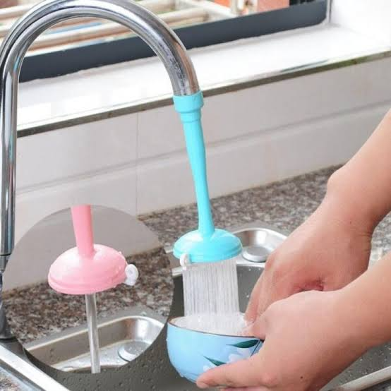 2 in 1 Silicone Kitchen Faucet Sprayers Adjustable Tap Filter Nozzle Swivel Spout Faucet Bathroom Accessories Kitchen Creative Water Saving