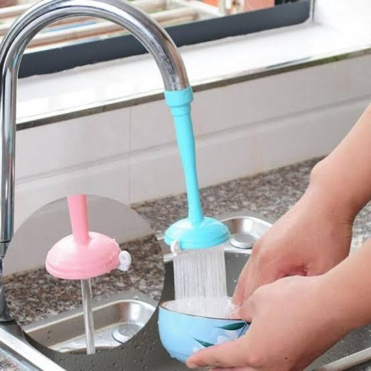 2 in 1 Silicone Kitchen Faucet Sprayers Adjustable Tap Filter Nozzle Swivel Spout Faucet Bathroom Accessories Kitchen Creative Water Saving
