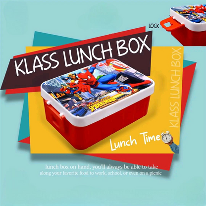 Lunch Box (with Spoon) For School