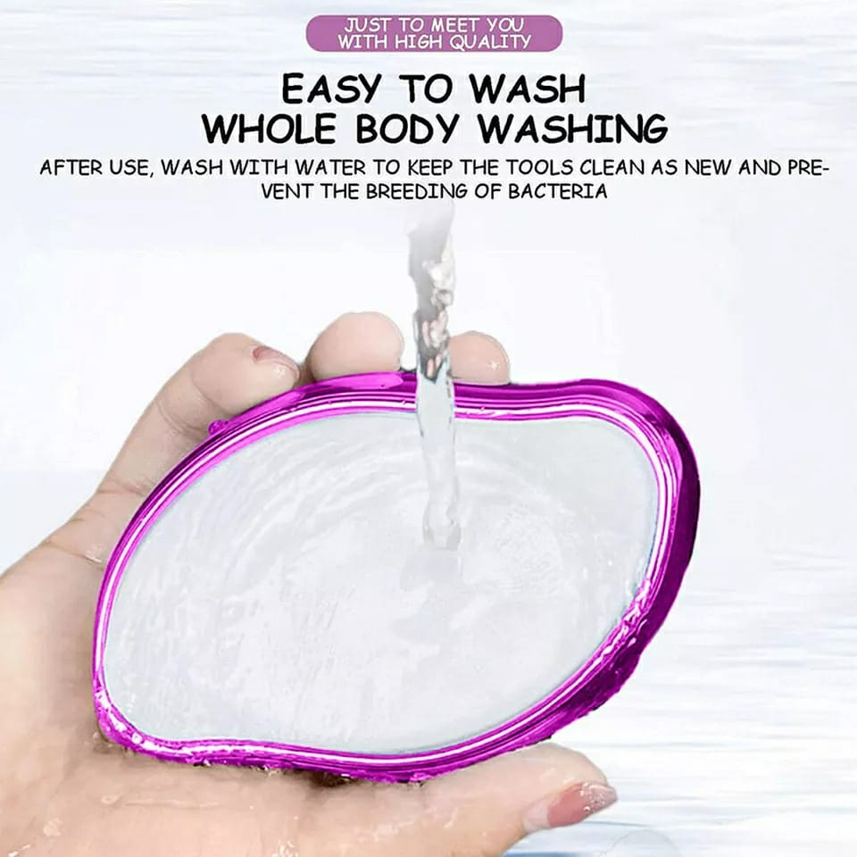 NEW ARRIVALS Painless Hair Removal Ladies Epilator Crystal Hair Eraser Nano Glas, Hair Eraser Stone for Men and Women Arms, Legs, Back, Bikini - Skin Exfoliator Tool for Any Part of The Body - Washable & Reusable