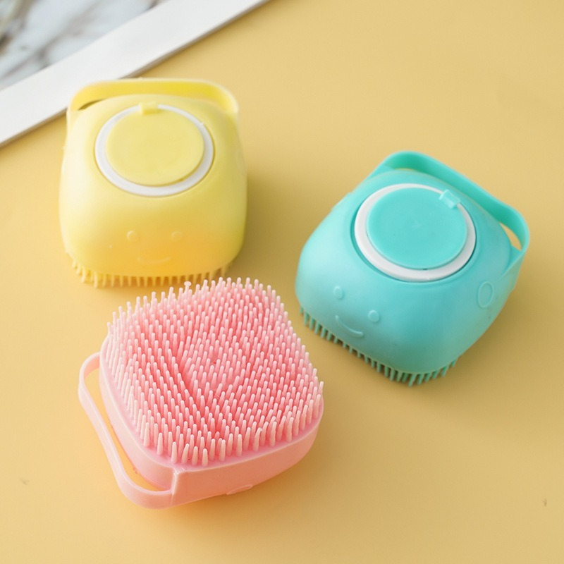 Baby Bath Brush. Slicon Bath Brush. Mini Cleaning Brush.