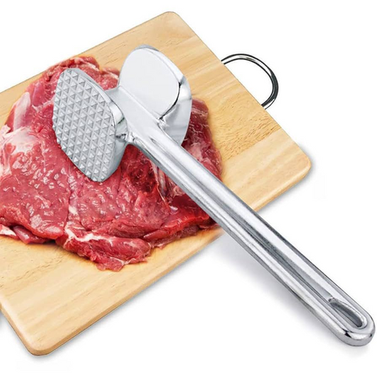 Meat Humber - Portable Stainless Steel Kitchen Supplies Household Tensioner Meat Tenderizer Hammer Meat Mallet Tool