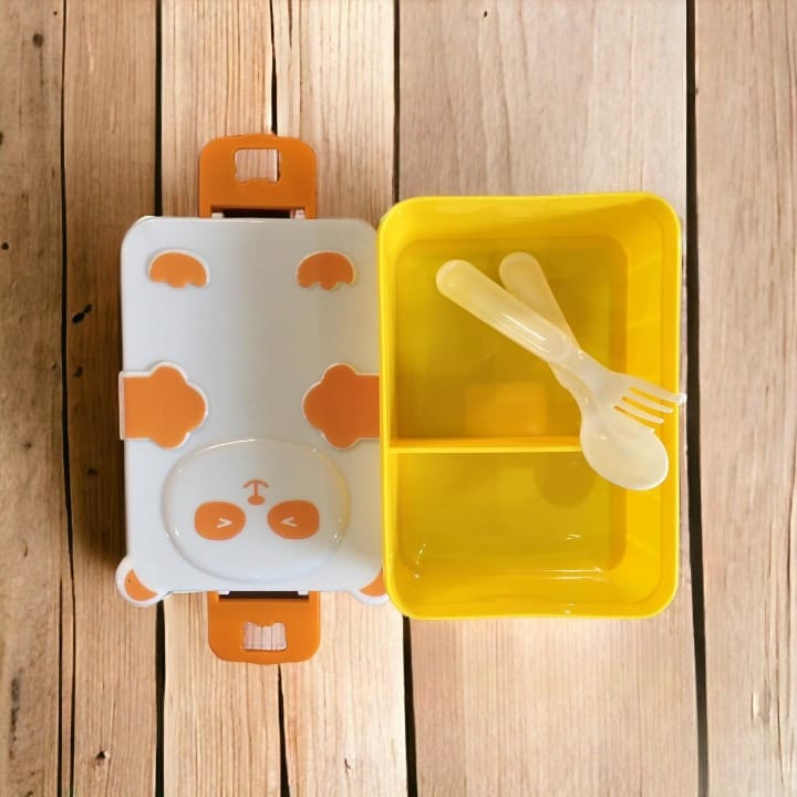 Panda Print Kids Plastic Lunch Box