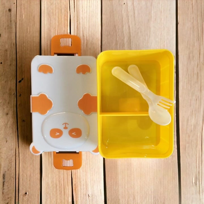 Panda Print Kids Plastic Lunch Box