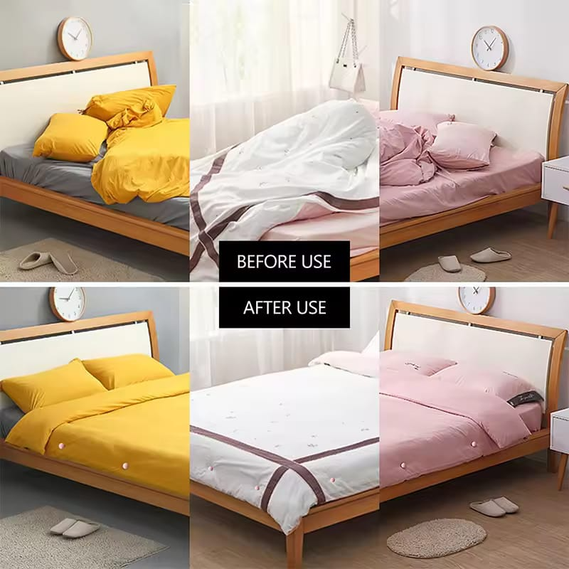 4PCS BedSheet Quilt Clip Anti Slip Blanket Buckles  Random Colours