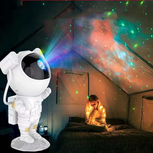 New Astronaut Galaxy Projector Night Light, Music Speaker, White Noise for Sleep, 360° Adjustable Color Changing with Remote and Timer, Lamp for Kids Adults, Birthday Gifts Choice/Bedroom Decor, Star Moon Astronaut Galaxy Starry Sky Space Nebula Projector