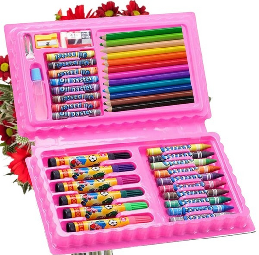 42 Pcs Multi colour with Button Box For Kids