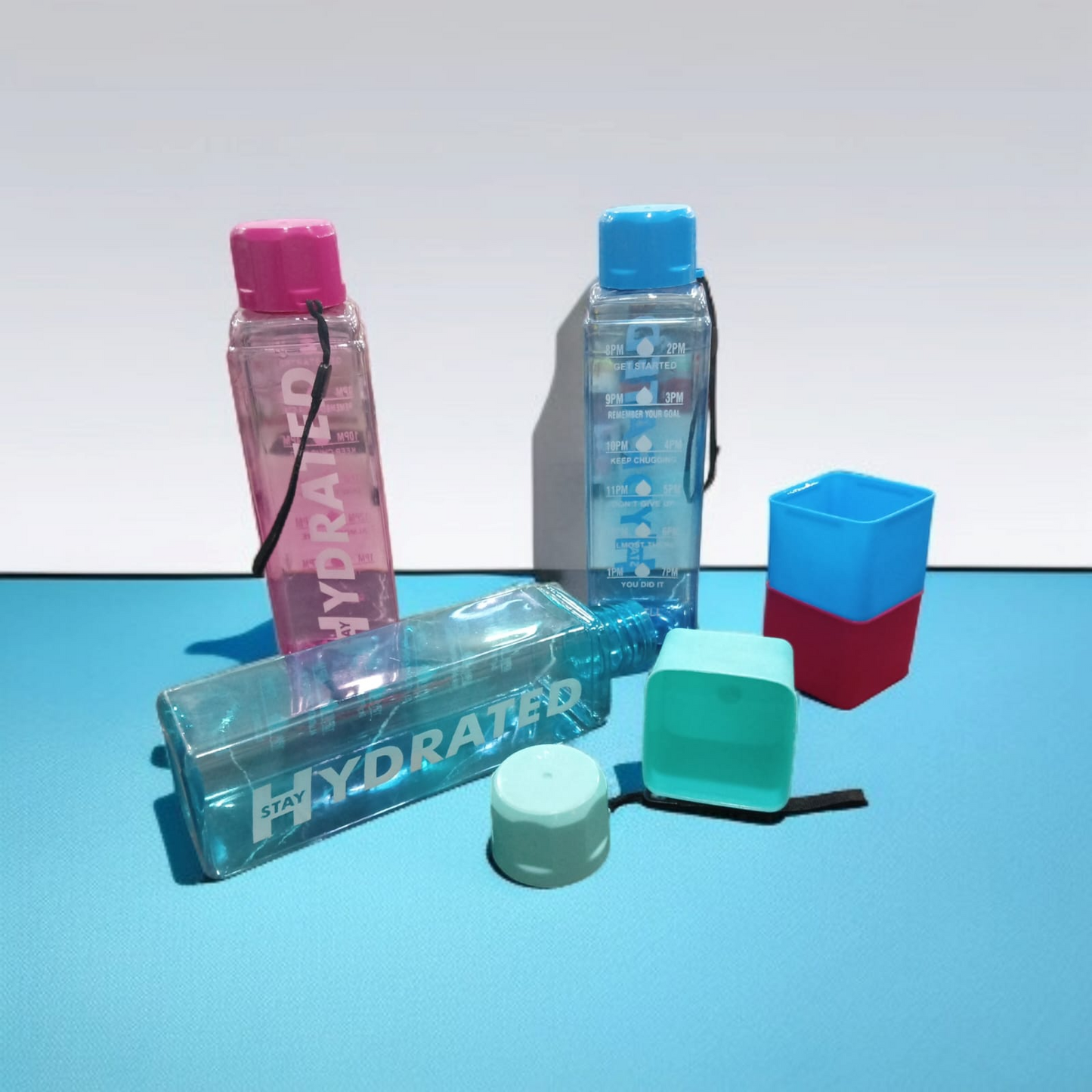 High-Quality - 800ml Approx Transparent BPA-Free Plastic Water Bottle for Safe Drinking, Portable & Eco-Friendly Design