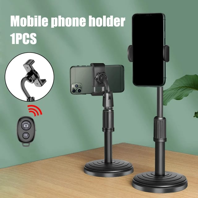 Height Adjustable Mobile Phone Stand Holder for Live Stream