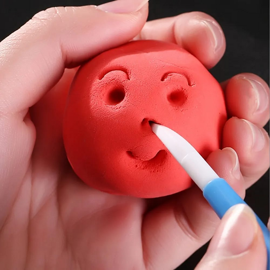 9pcs Fondant Modeling Tools Set Cake Decorating Accessory for Sculpting Pottery Double Head Ceramic Tool Kit Reusable High-quality