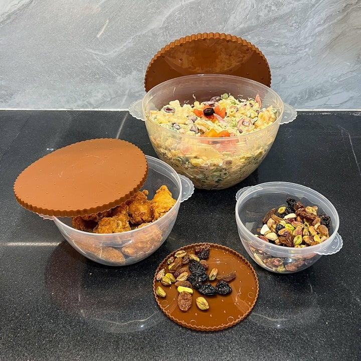 Bisco Food Box-Medium-Pack of 3