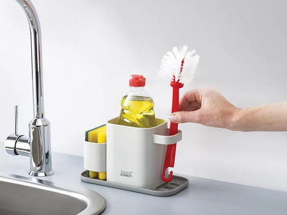 Perfect Compact Sink Organizer with Sponge Holder