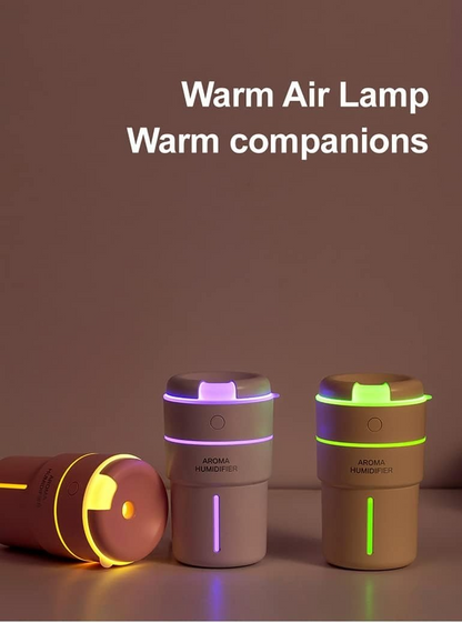 USB Rechargeable Air Humidifier Lamp