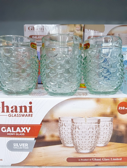 Multiple Design High Quality Set Of 6pcs Transparent Glass -Drinking Glass