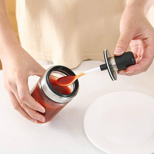 250ML Kitchen Seasoning Jar One-Piece Integrated Design Honey Stick Spoon Bottle Silicone Oil Brush Condiment Jar 250ML Kitchen Seasoning Jar One-Piece Integrated Design Honey Stick Spoon Bottle Silicone Oil Brush Condiment Jar 250ML Kitchen Seasoning Jar