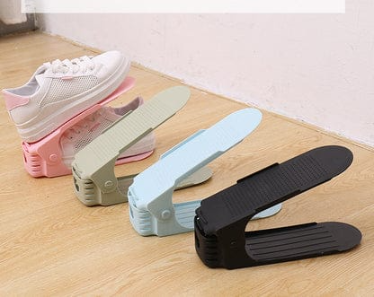 Shoe stacker Space-Saving Plastic Shoes Rack Organizer