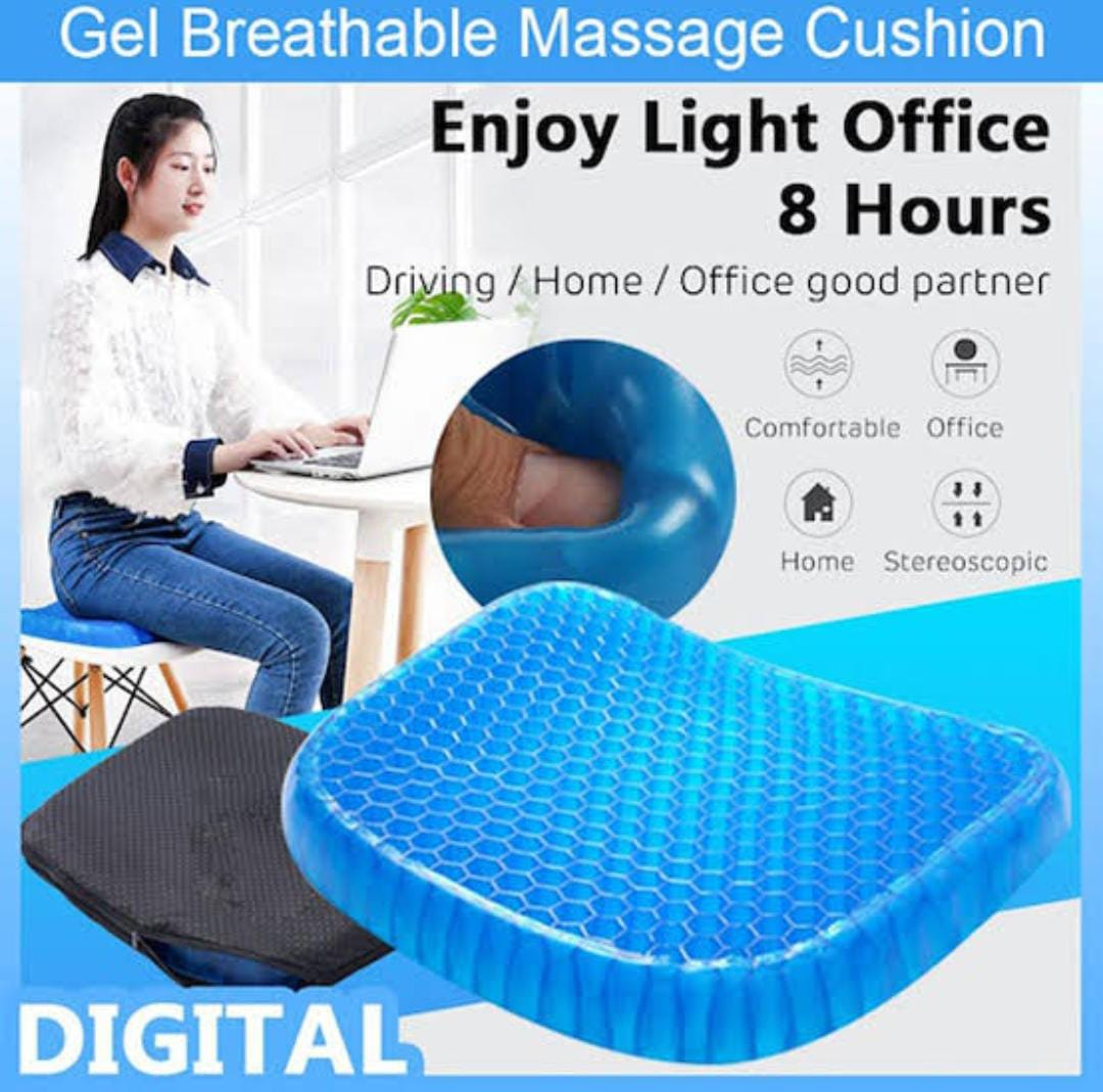 Cushion Breathable Egg Sitting Gel Flex Cushion Seat Sitter Flex Pillow Pad Back Support
